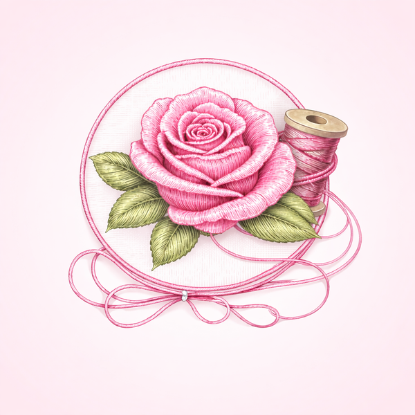 Threaded Rose