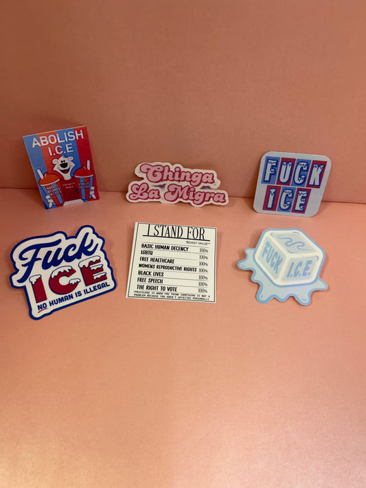 F* ICE Stickers
